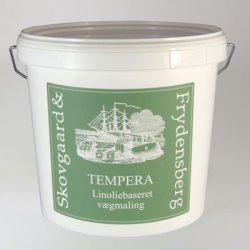 Tempera, Linoliebaseret Vgmaling - indendrs