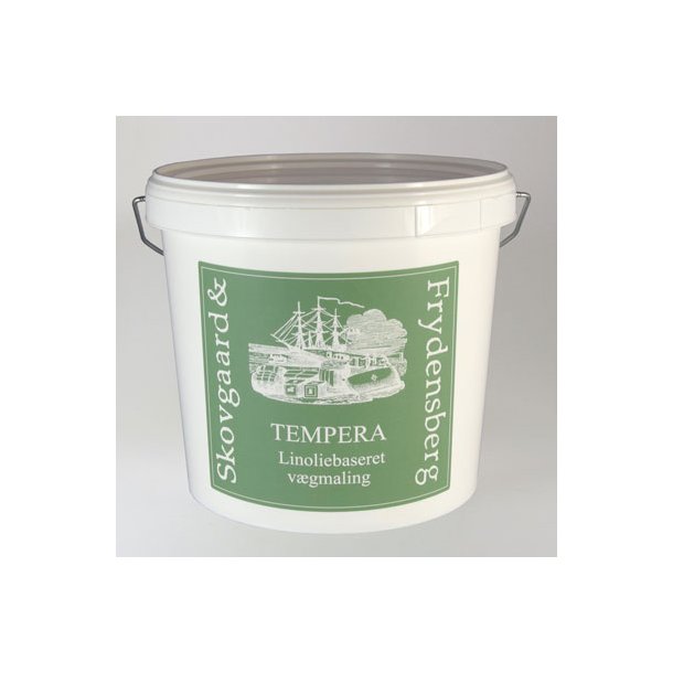 Tempera, Linoliebaseret Vgmaling - indendrs