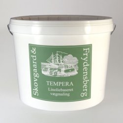 Tempera, Linoliebaseret Vgmaling - udendrs