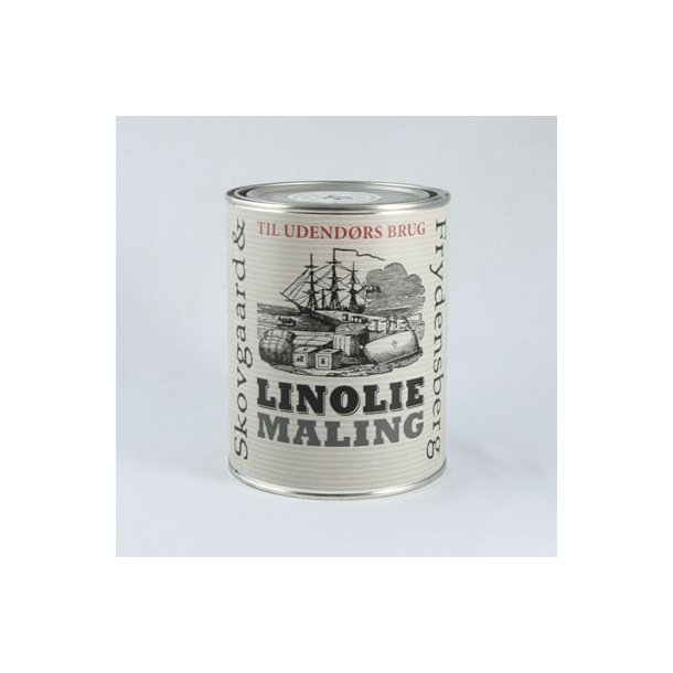 Linoliemaling, udendrs
