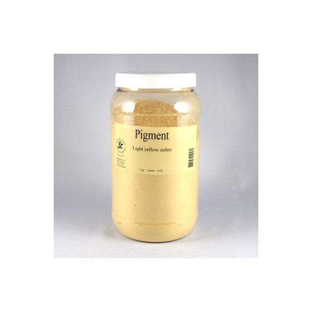 Pigment light yellow ochre, 1 kg