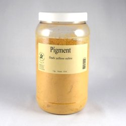 Pigment dark yellow ochre, 1 kg