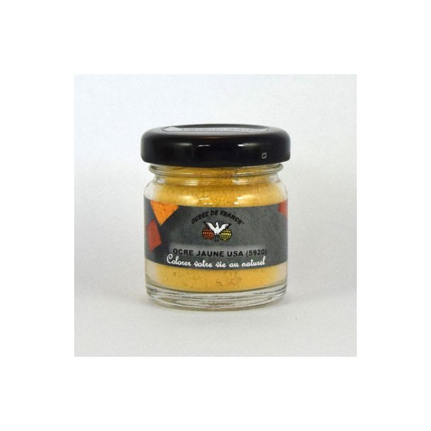 Pigmenter gul okker USA, 20 g