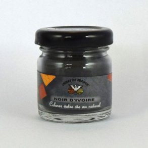 Pigmenter sort elfenben, 30 g