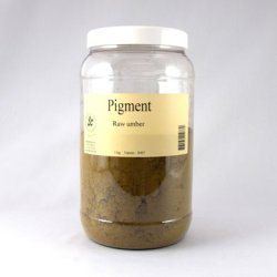 Pigment raw umber, 1 kg