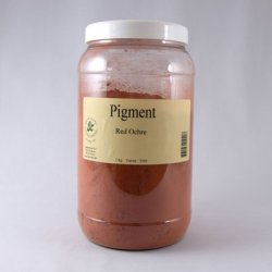 Pigment red ochre, 1 kg