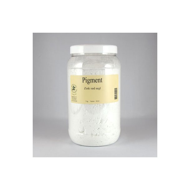 Pigment Zinkhvidt (Rd Segl), 1 kg