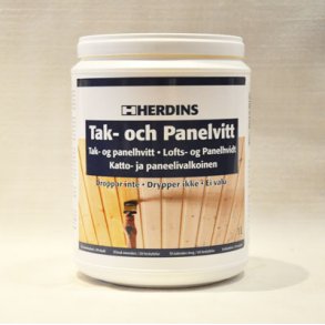 Loft- og Panelhvidt, laserende ekstra hvid