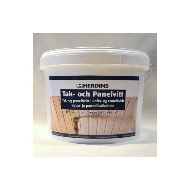 Loft- og Panelhvidt, laserende ekstra hvid